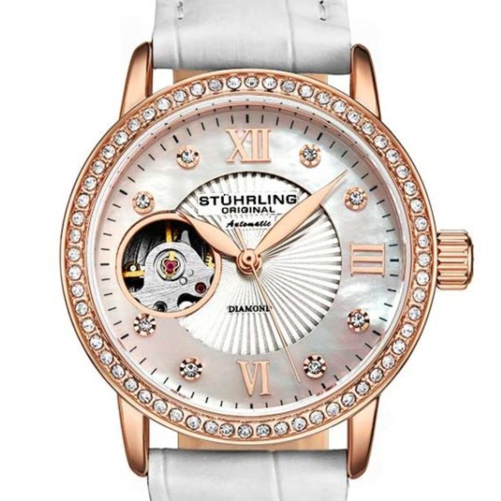 Legacy 3952 Automatic Mother of Pearl Open Heart